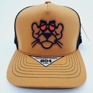 Pantera Rosa Panther PVC Patch Mesh Low Profile Snapbac…